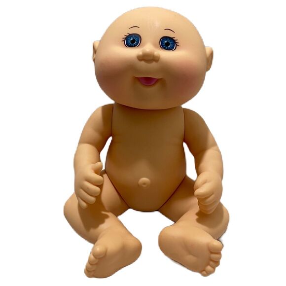 Cabbage Patch Kid 2015 Newborn Doll CPK Gender Neutral Blue Eyes 11 Inch WCT-52N - Picture 1 of 9